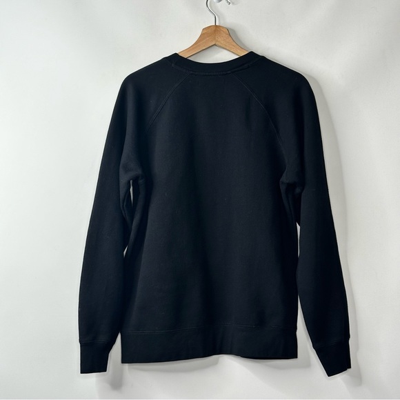 Brunette The Label Pullover Black Sweatshirt Size S/M No Champagne No Gain - Picture 2 of 8
